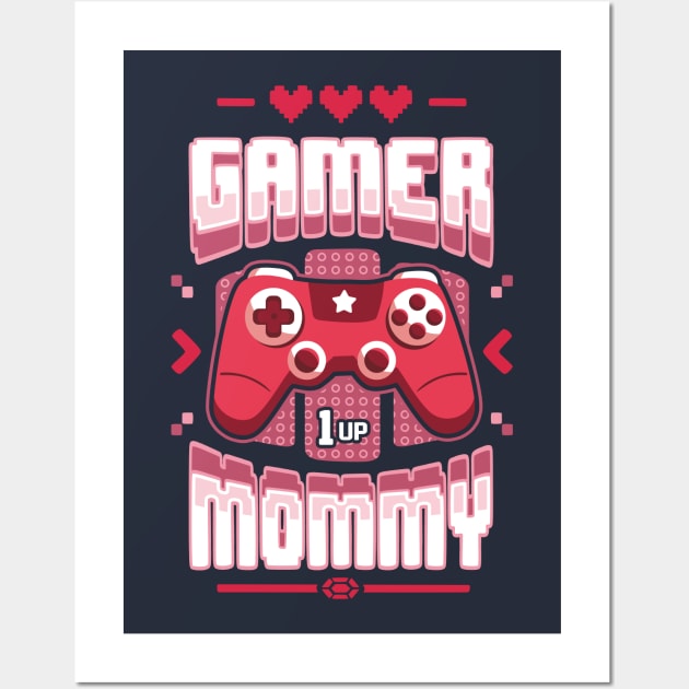 Gamer Mommy Wall Art by Olipop